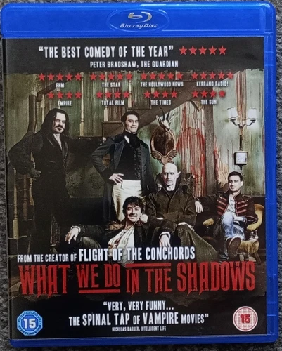 WHAT WE DO IN THE SHADOWS (2014) (UK Blu Ray, Jemaine Clement, Taika Waititi)