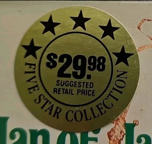 Man Of La Mancha VHS SEALED Watermarks CBS Fox NO BARCODE Peter O'Toole VTG  - Image 3 of 4