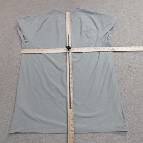 Rhone Reign T-shirt Large Gray Heather Performance Raglan Sleeves Solid - Picture 4 of 6