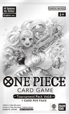 2024 ONE PIECE Card Game - Tournament Pack Vol. 6 - Sealed English