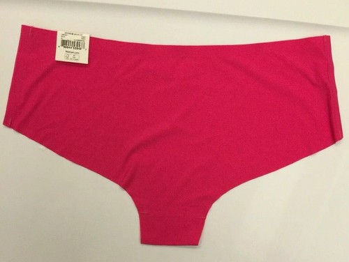 Pink Fuchsia Laser Cut Hipster Panties Size S(5)-L(7)-XXL(9) Solid Color Smooth - Picture 2 of 5