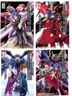 Mobile Suit Gundam SEED DESTINY THE EDGE New Edition Vol. 1-4