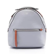 FENDI By the way Rucksack Backpack 8BZ038 leather Purple Multicolor Used Women