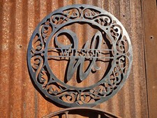 Personalized Split Letter Monogram