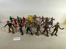 BIG MARX 6" inch Cowboys Indians Native American Vintage Toy Soldiers Lot 8E95