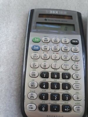 Texas Instruments Scientific Solar Powered Pocket Calculator T1–36X | eBay
