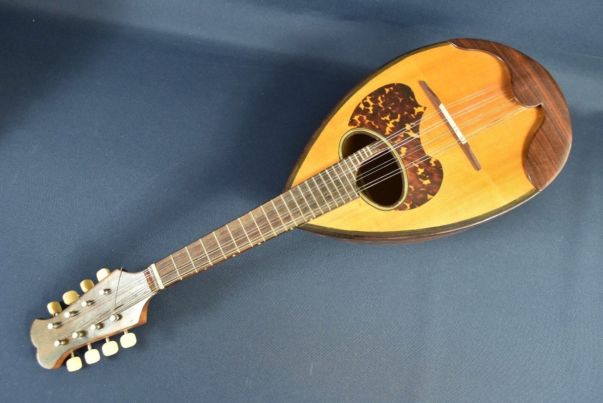 Vintage Kunishima Mandolin No.NM8 Made By 7009 Roundback Bowlback