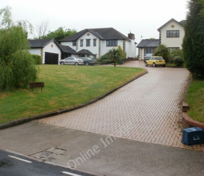 Photo 6x4 Glas-y-dorlan and Hillview, Michaelston-y-Fedw Two houses with  c2010