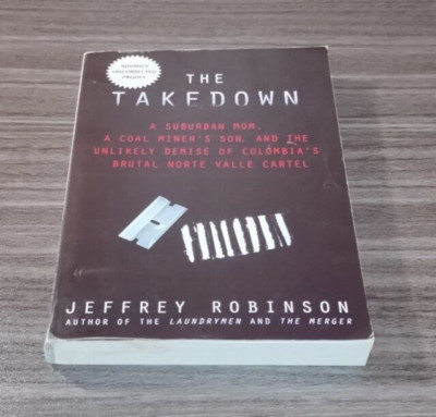 The Takedown Jeffrey Robinson ARC Proof 1st Ed Advance Paperback True Crime