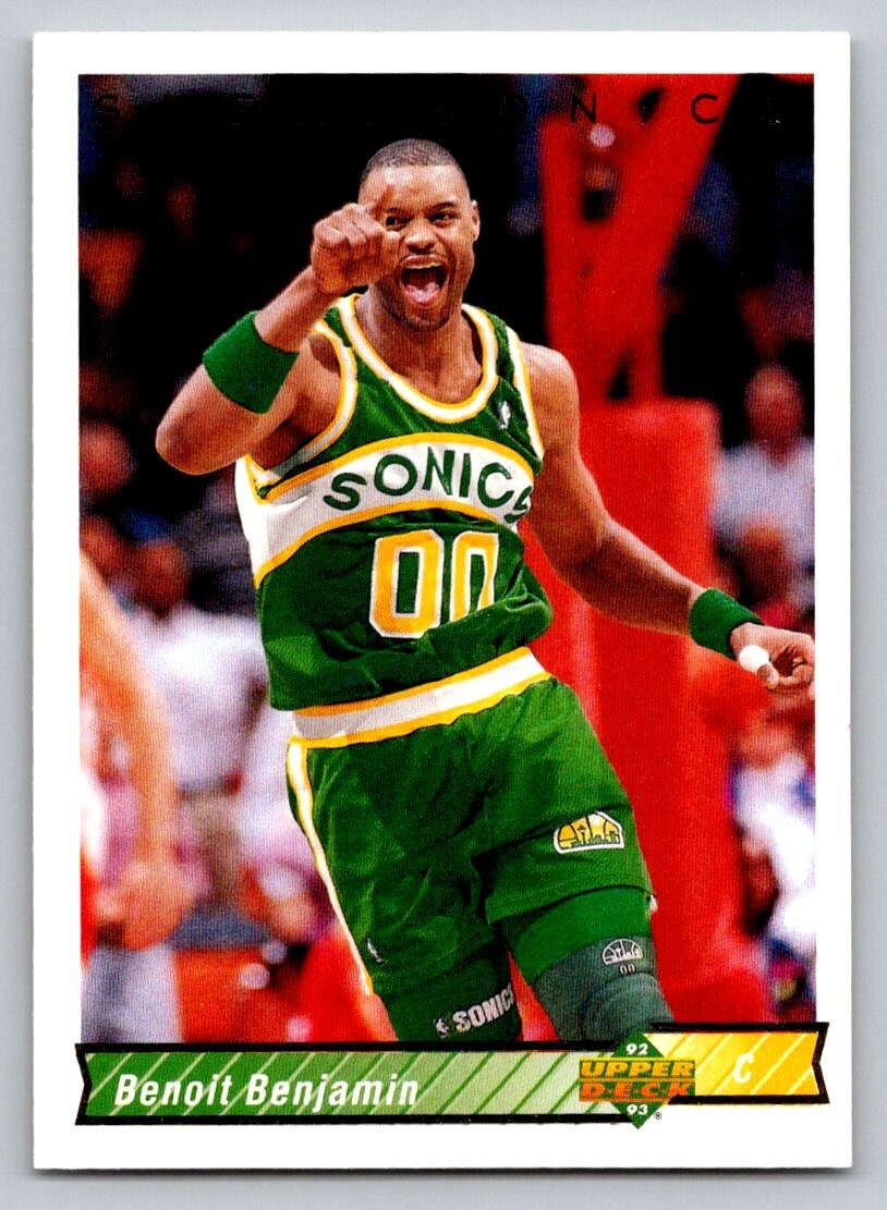 1992-93 Upper Deck - Benoit Benjamin #97