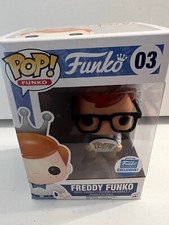 Funko Pop! Vinyl: Funko - Freddy Funko (Nerd) #3 for sale online