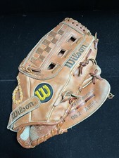 Wilson Optima Silver Series Leather Softball Glove/Mitt Model: OS 2 A9864 RHT