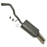 Sportauspuff Eintragungsfrei! 2X76Mm VW New Beetle