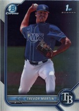 2022 1st Bowman Chrome #BDC-184 Trevor Martin
