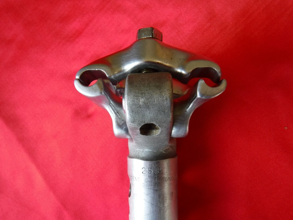 Support De Pompe à Vélo Vintage Campagnolo Pour Cadre, 28,6 Mm - Pièce De Collection