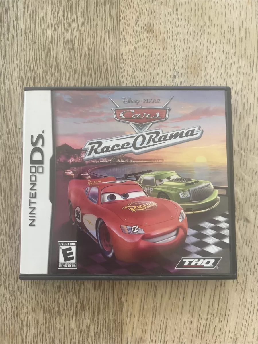 Disney Pixar CARS RACE-O-RAMA - Nintendo DS - Complete in Box w/ MANUAL!