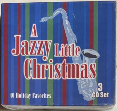 A Jazzy Little Christmas - Forty Holiday Favs Sax Smooth (3xCD Box, Island View)