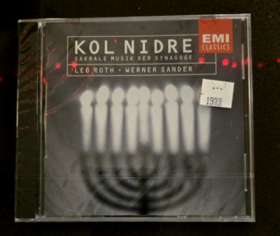 Kol Nidre/ Sakrale Musik Der Synagoge/ Leo Roth/ Werner Sander CD - Brand New