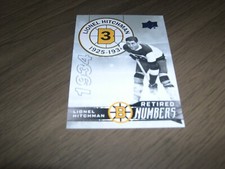 2023/24 dit clapper # 104 Numéros retraités du centenaire des Bruins de Boston,