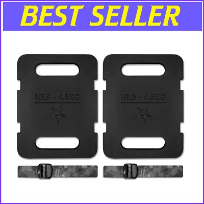 Compact 20LB Ruck Weight Plate - Ideal for Rucking, Squats & Kettlebell Swings