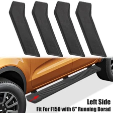 For Ford F-150 F150 2015-2022 Left Side Running Board Step Pad Grip Cover Set