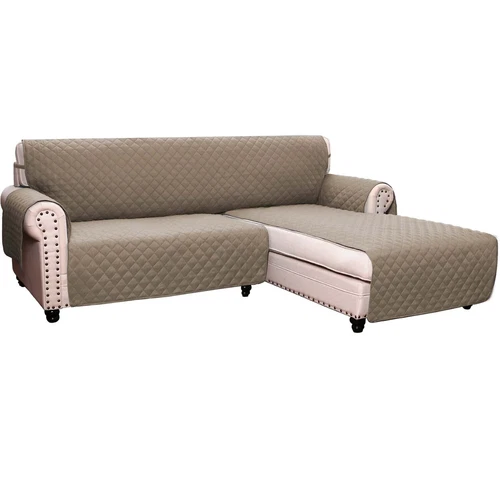 Eck Schlafsofa Bezug Wende Schnitt Chaiselongue Wasserdicht Schutz L Form - Bild 68 von 134