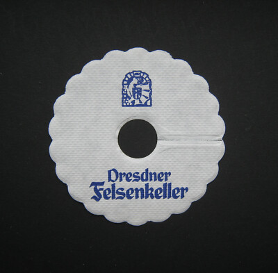 DRESDNER FELSENKELLER Pilsdeckchen Coaster Beer Bier  Dresden Deutschland  V1