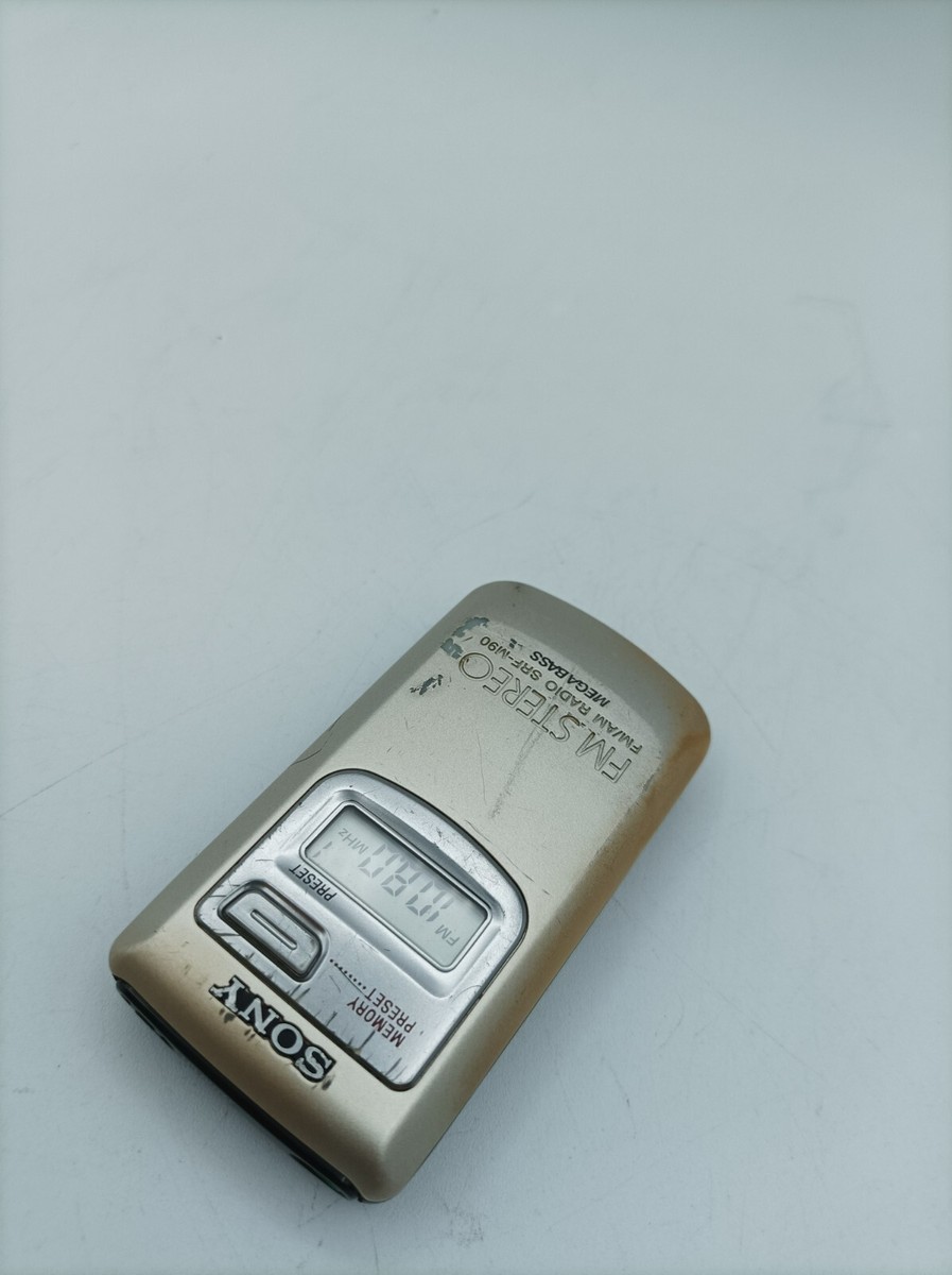 SRF-M90　FMステレオ/AMPLLシンセサイザーラジオ　SONY RADIO SONY SRF-M90 FULLY WORKING. | eBay