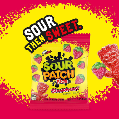 Strawberry Soft & Chewy Süßigkeiten, Großpackung Süßigkeiten, 12 - 3,6 Oz Beutel - Bild 3 von 12