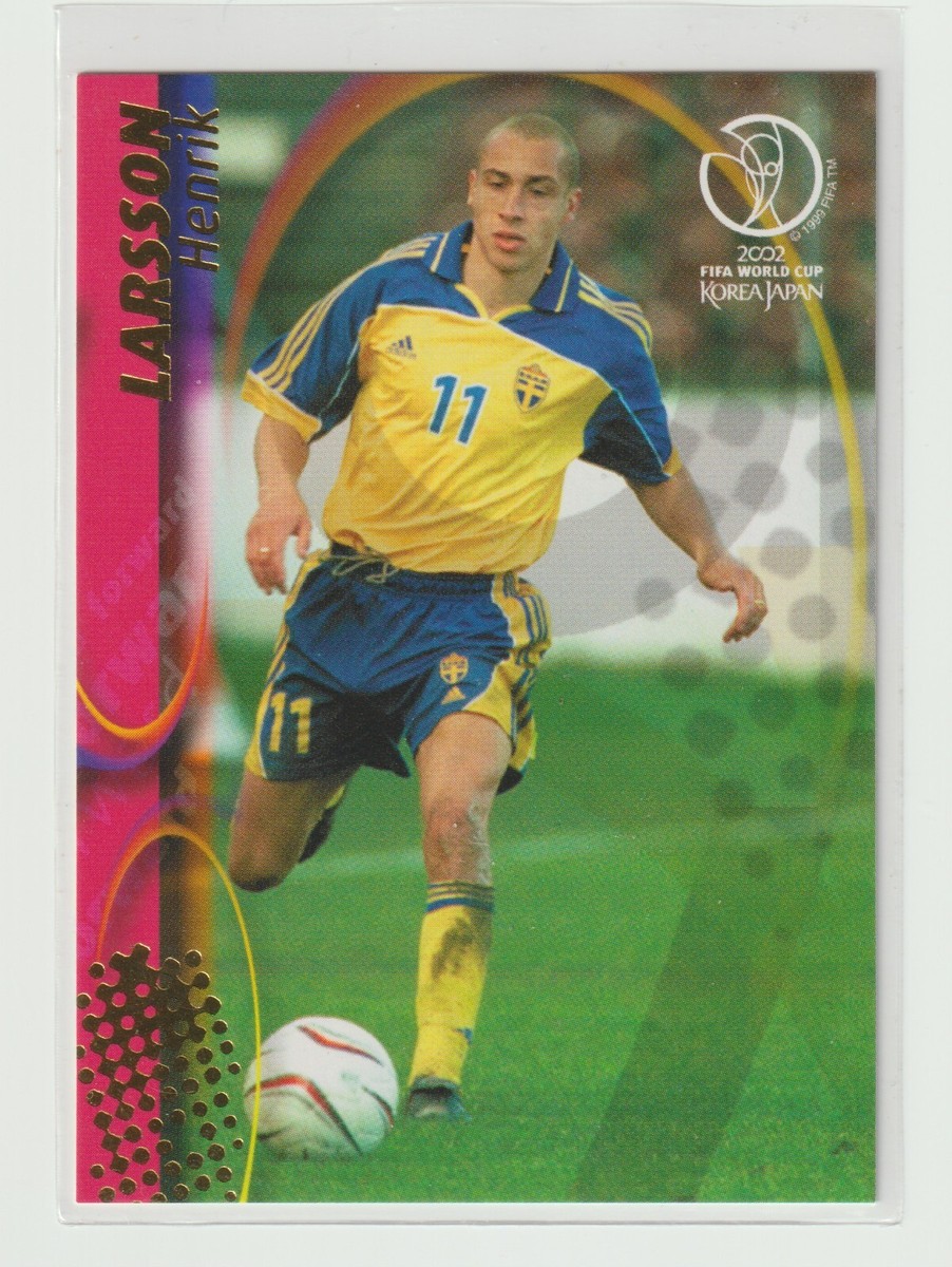 PANINI 2002 FIFA WORLD CUP No.129 [ HENRIK LARSSON ] SWEDEN | eBay