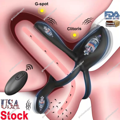 vibrating prostate cock ring Vibrating Cock Ring With P-Spot Tickler CLEARANCE main image 1
