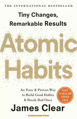 Atomic Habits Paperback Book By James clear