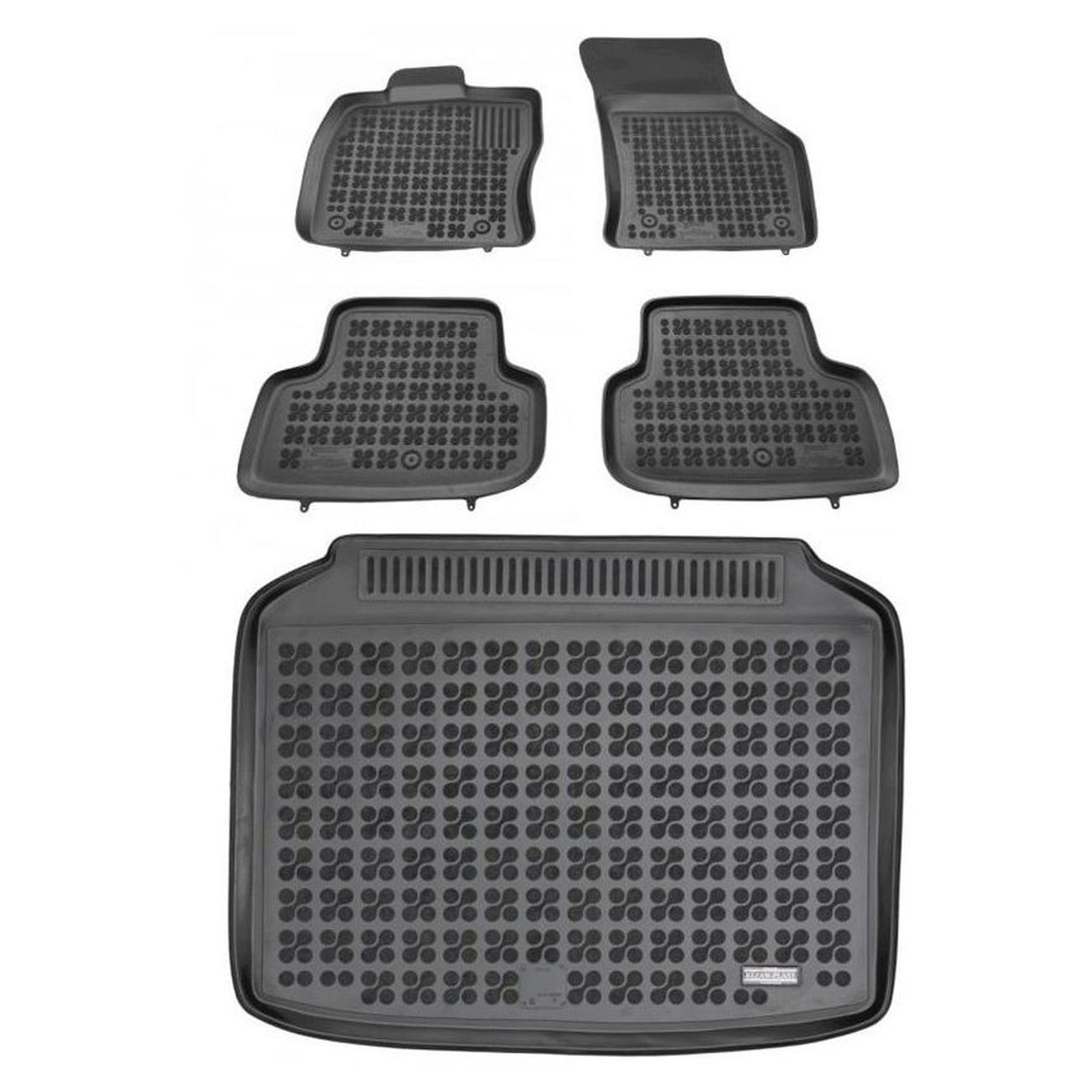 Tapis de sol de voiture Audi A3 8V Sportback moquette noire antidérapante
