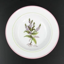 WONDERFUL PRIMULA ITALY FLORAL VERONICA ANAGALLIS MOTIF CERAMIC PASTA BOWL 8"