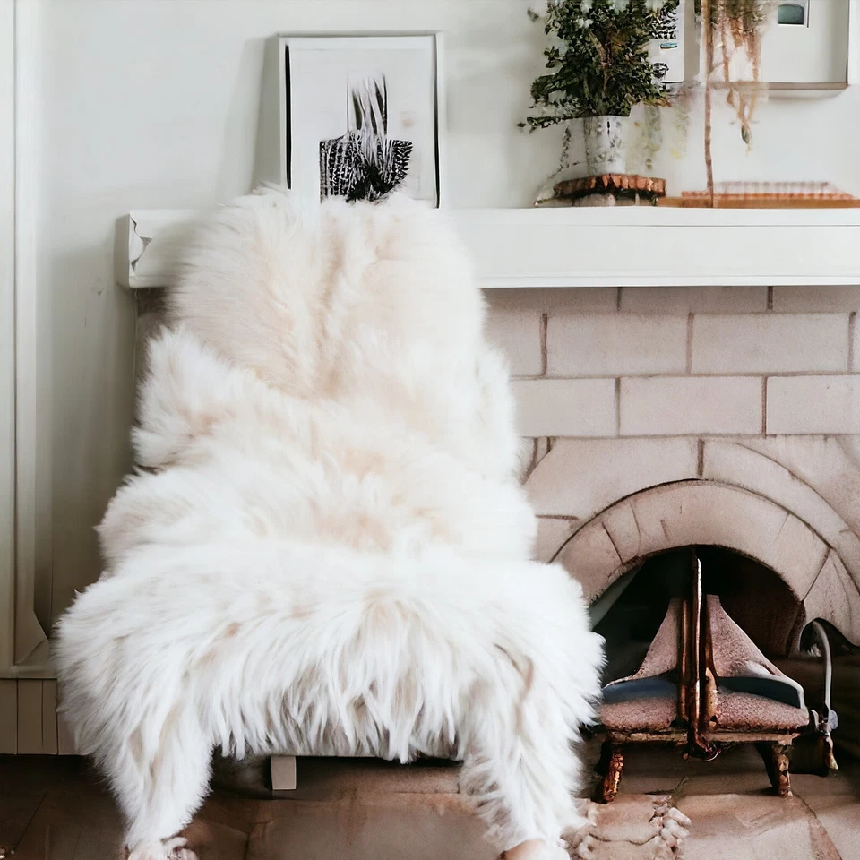 Echte Schaffelle | Bis 155cm | Lammfell | XXL Top-Öko-Fell-Teppich | Erste Wahl - Bild 3 von 4