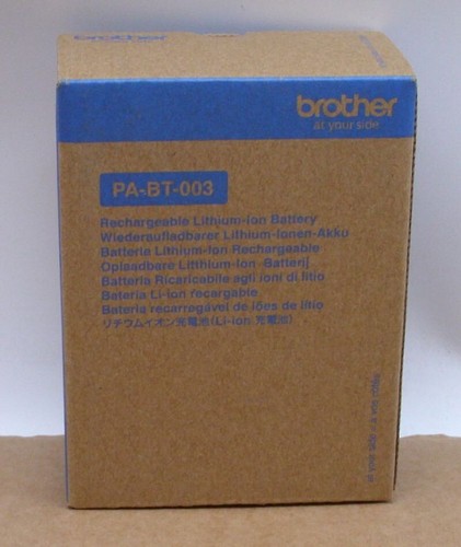 Original Brother Akku PA-BT-003 für Etikettendrucker RJ 2030 2050 2140 2150 OVP - 第 1/2 張圖片