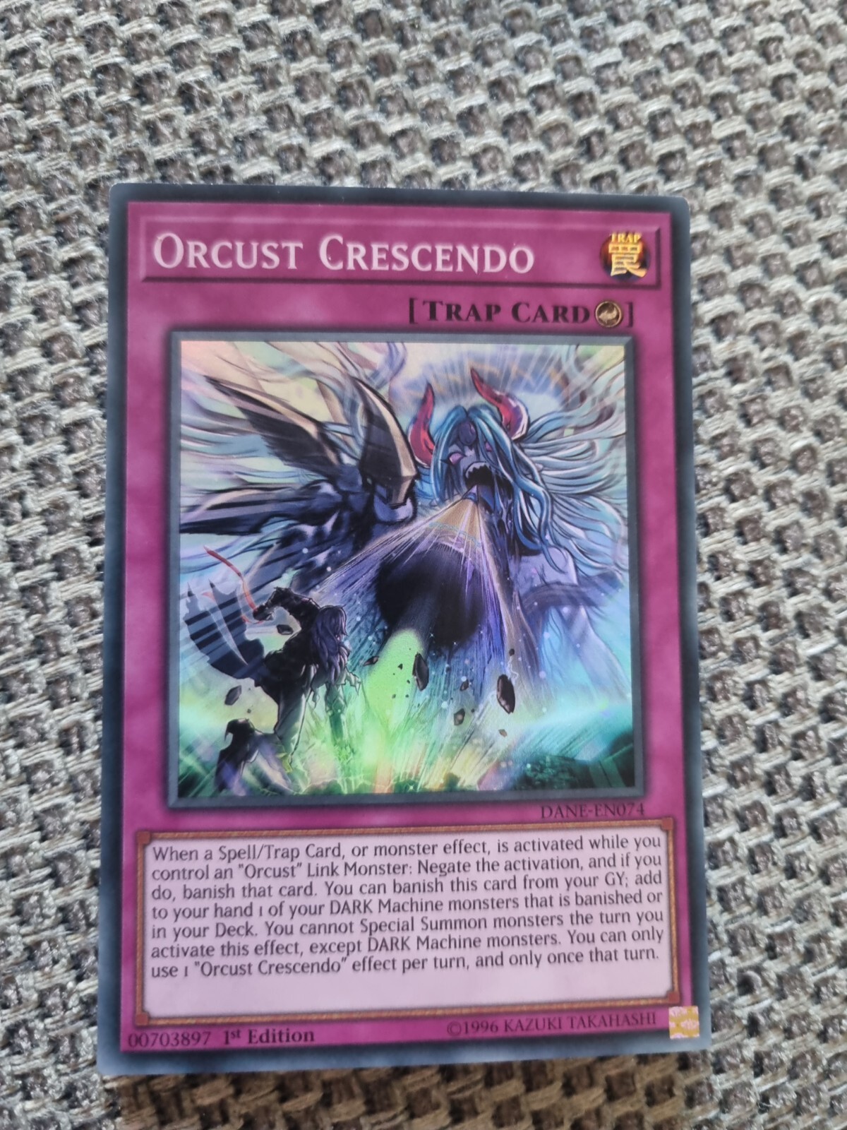 DANEEN074 Orcust Crescendo Unlimited Super Rare Card YuGiOh TCG Dark