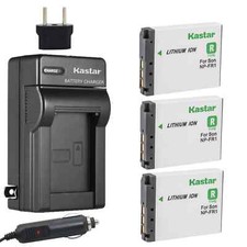 Travel Charger 3 battery for Sony NP-FR1 DSC-P100 DSC-P120 DSC-P150 DSC-P200
