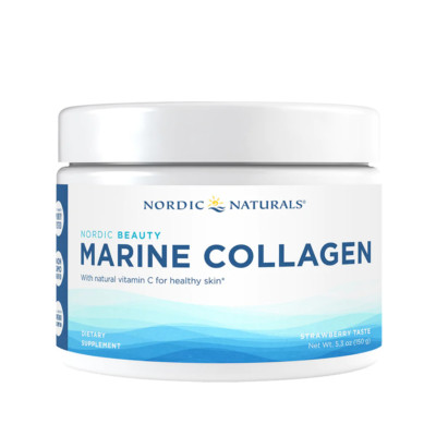 Nordic Naturals, Meereskollagen, Erdbeere, 150g (5,29 oz.) - Blitzversand