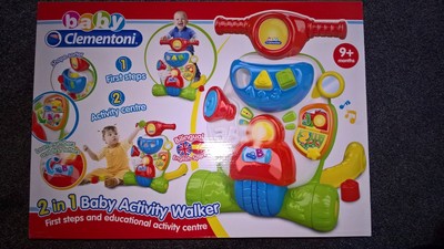 baby clementoni walker