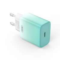 XO WandladegeräT CE18 PD 30W 1X USB-C Blau-Weiß LadegeräT