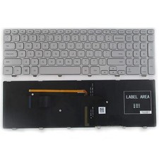 New Laptop Keyboard With Frame And Backlit Compatible With Dell Inspiron 15 7000