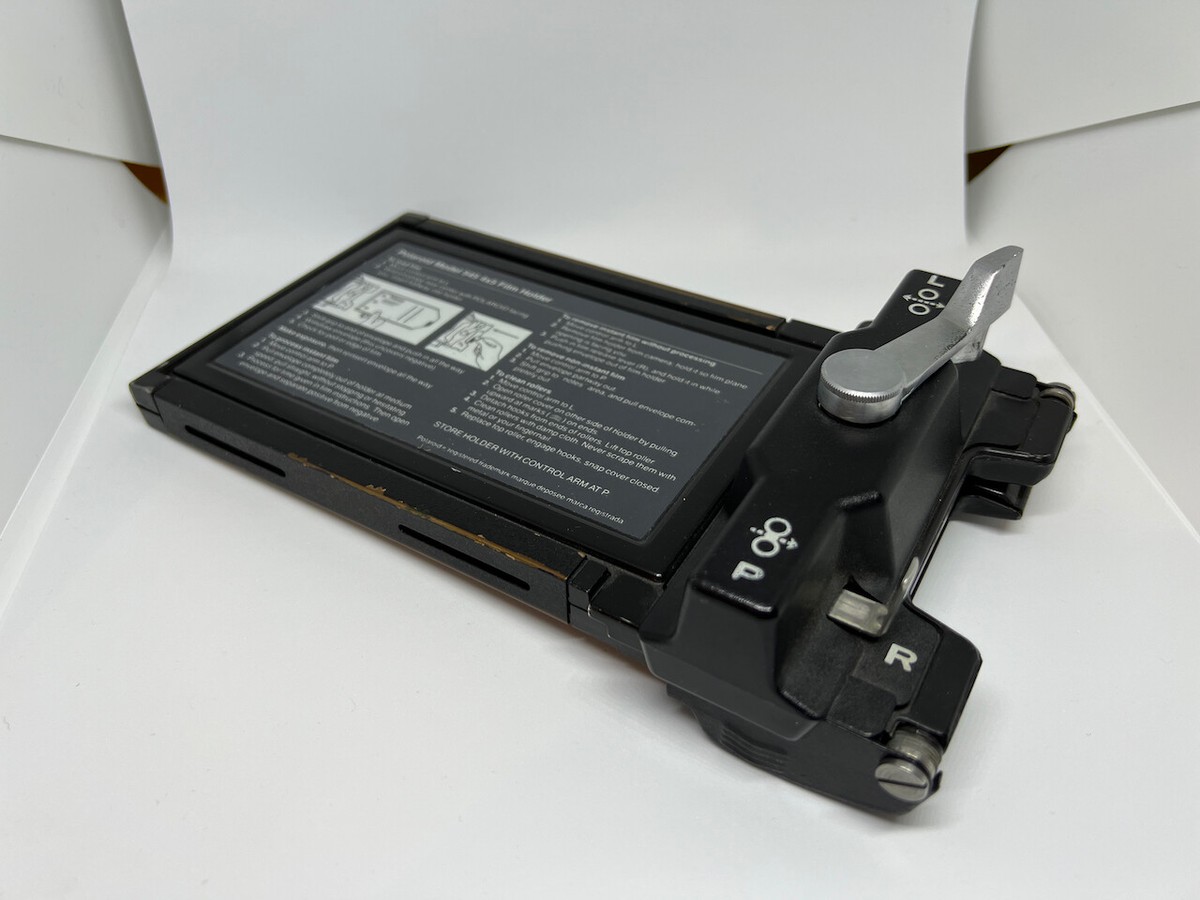 ✅ POLAROID LAND 545 SINGLE SHEET FILM HOLDER BACK 4X5 GRAFLOK