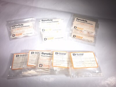 DYNAQUIP VALVE REPAIR KITS 115182 115186 115187 115181 121 - LOT OF 11 ...