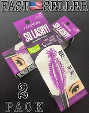 2-Pack CoverGirl So Lashy! Blast PRO Mascara, Intense Black #790 - SEALED! FAST!