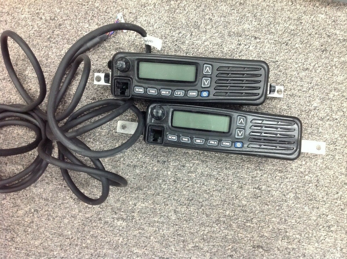 ICOM VHF IC-F5061D DUAL Head System, Mics, Mounts, Cables