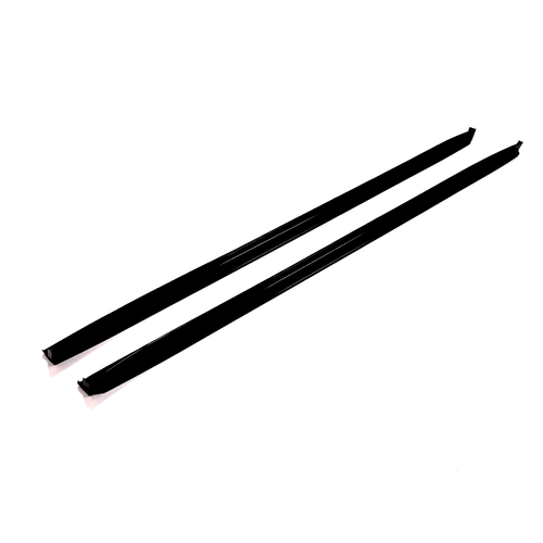 For BMW X3M F97 X4M F98 2019-2021 Gloss Black Side Skirt Extension Lip Spoiler - Foto 5 di 10
