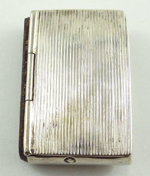 Antique Georgian .835 Fine Silver Netherlands / Dutch Matchsafe / Vesta c. 1815