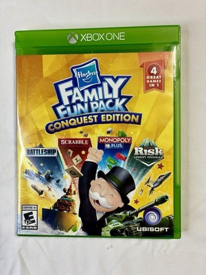 Hasbro Family Fun Pack: Conquest Edition Microsoft Xbox One Monopoly Scrabble