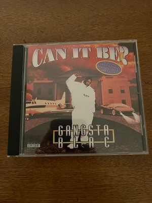 Gangsta Blac Can It Be 1996 Memphis Gangsta Rap CD Three 6 Mafia V-Dog SPV Click